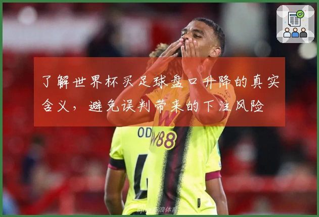 了解世界杯买足球盘口升降的真实含义，避免误判带来的下注风险